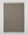 Lofty Twill Cashmere Throw in Peregrine