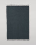 Lofty Twill Blue Cashmere Throw