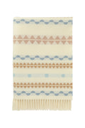 Purled Fringe Children's Blanket in Natural
