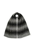 Textural Ombré Charcoal Scarf