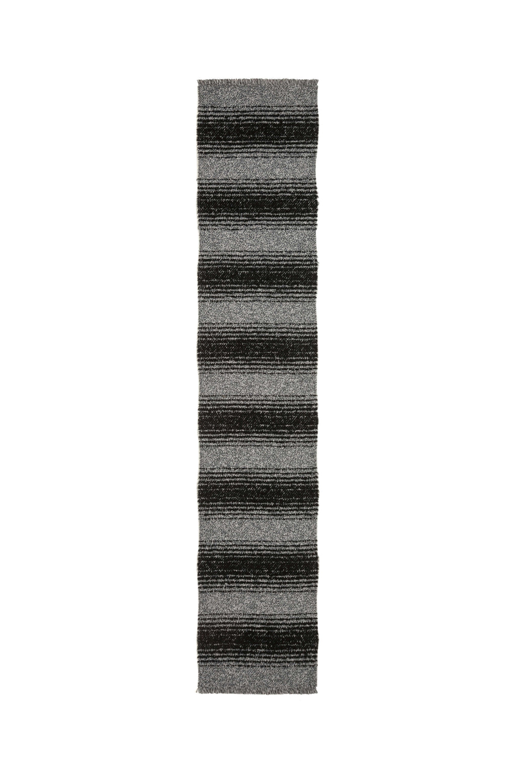 Textural Ombré Charcoal Scarf