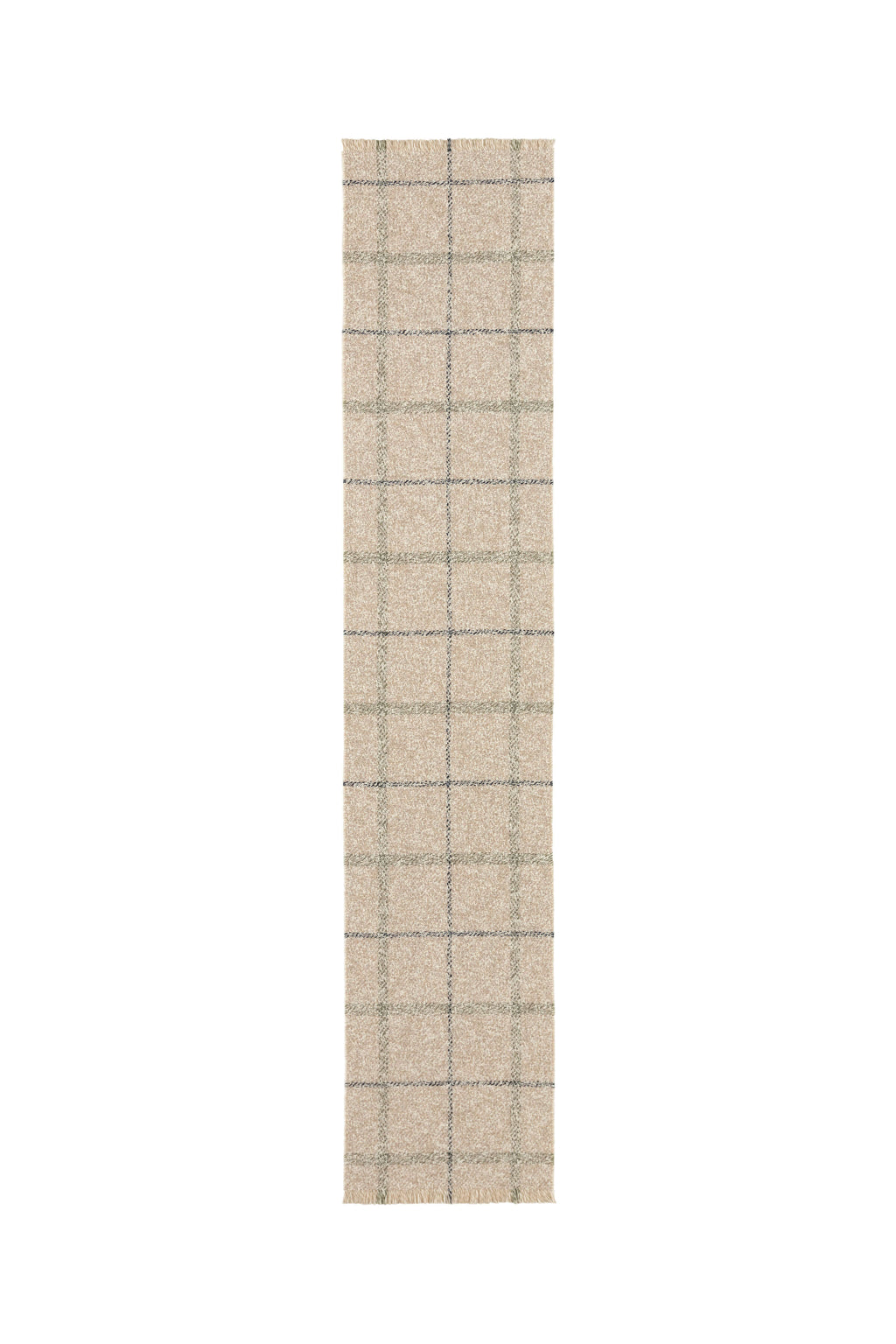 Textured Windowpane Scarf