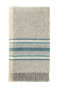 Donegal Check Bed Blue Throw