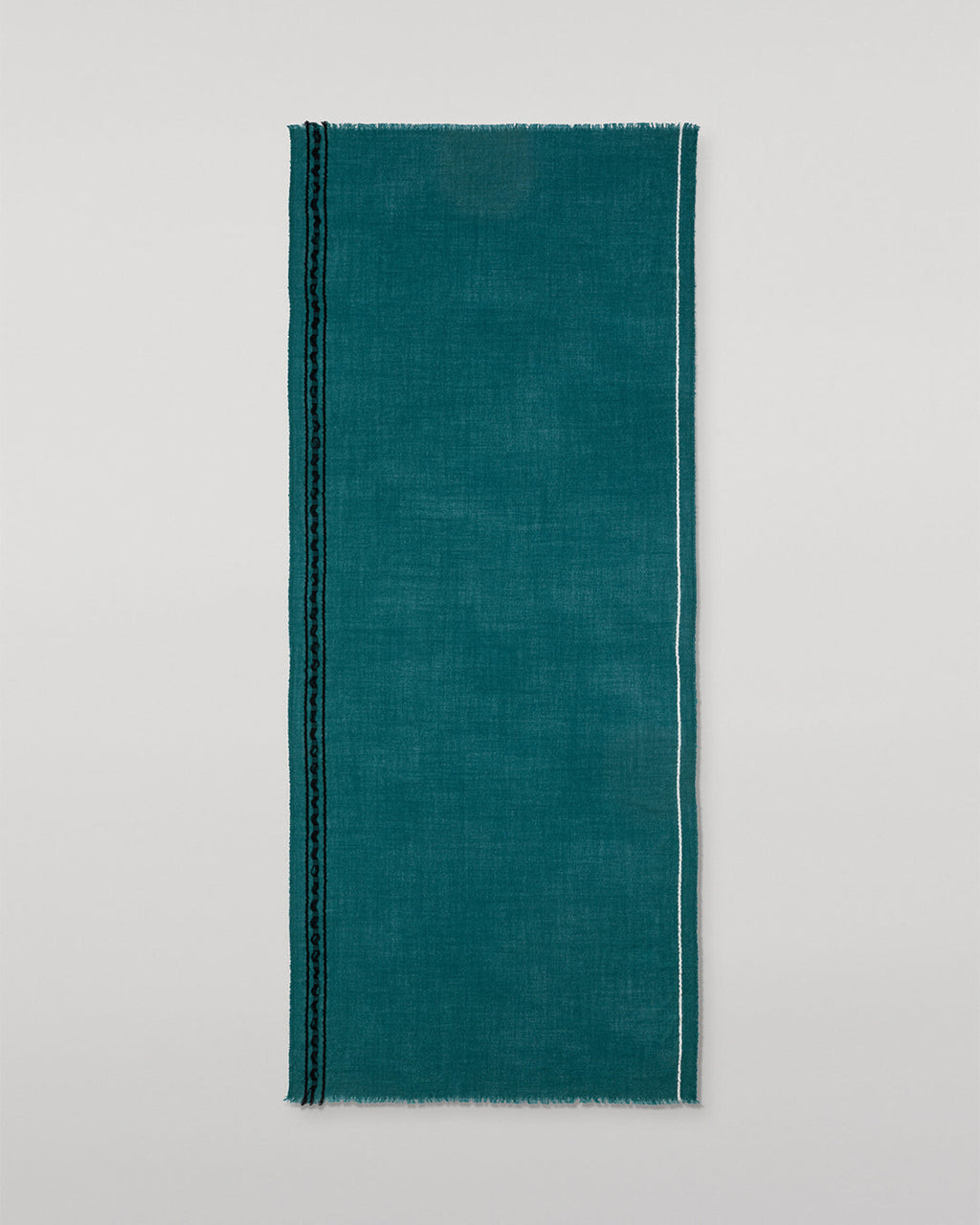 Cyrus Float Edge Green Scarf