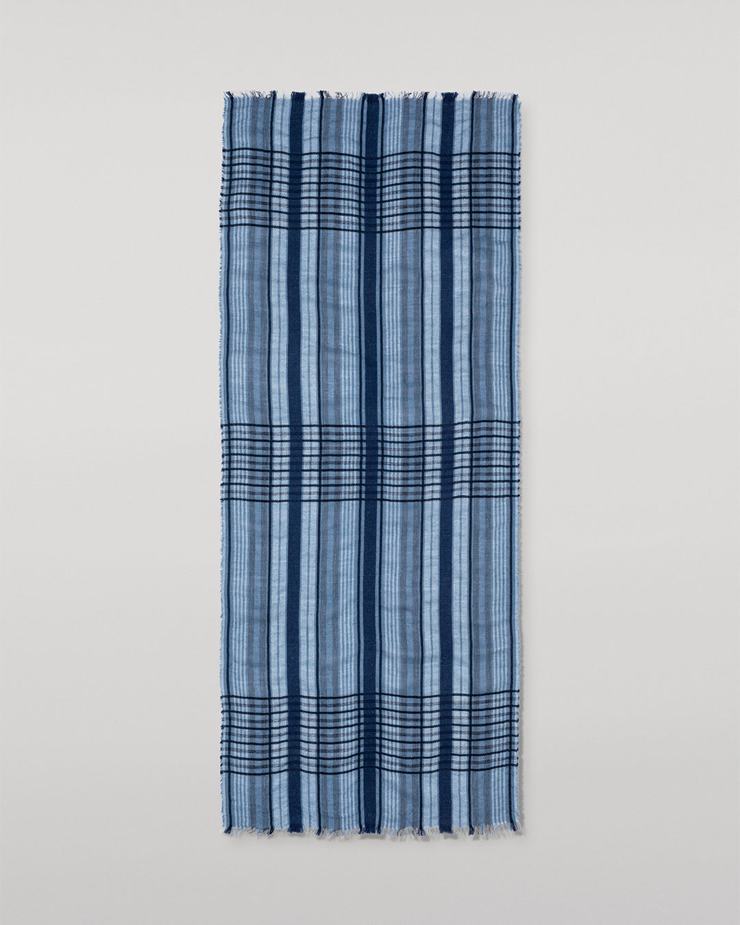 Crawton Graphic Stripe Navy Scarf