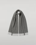 Merino Wool Mid Grey Scarf