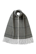 Tweed Glen Check Dark Green Scarf
