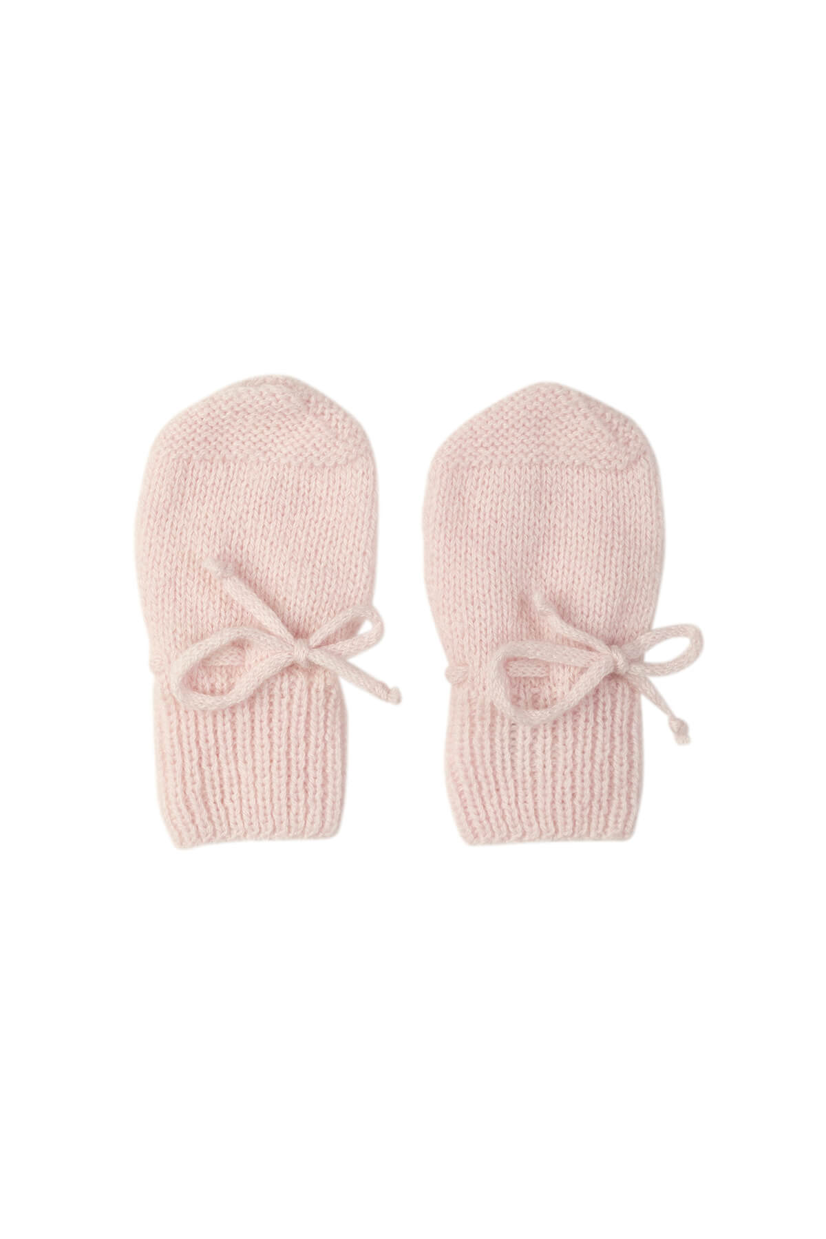 Pink Cashmere Baby Mittens