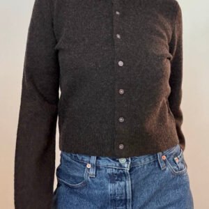 After Glow Cardigan in Brown