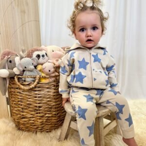 French Terry Star Set (sold as set)