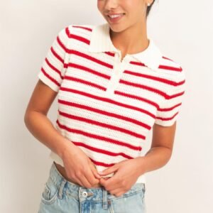 Sailor Knit Top
