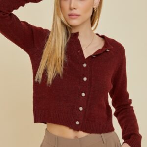Add The Wine Cardigan