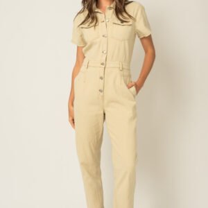 Last Call Denim Jumpsuit