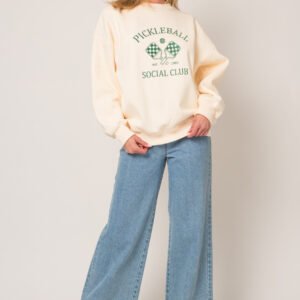 Pickle-ball Social Club Crewneck