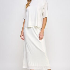 Almost Time Metallic Tee