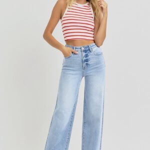 Timmy Tummy Control Wide Leg Denim