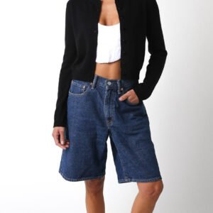 Sandstone Cardigan in Black