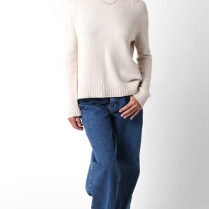 Roses Sweater in Tan