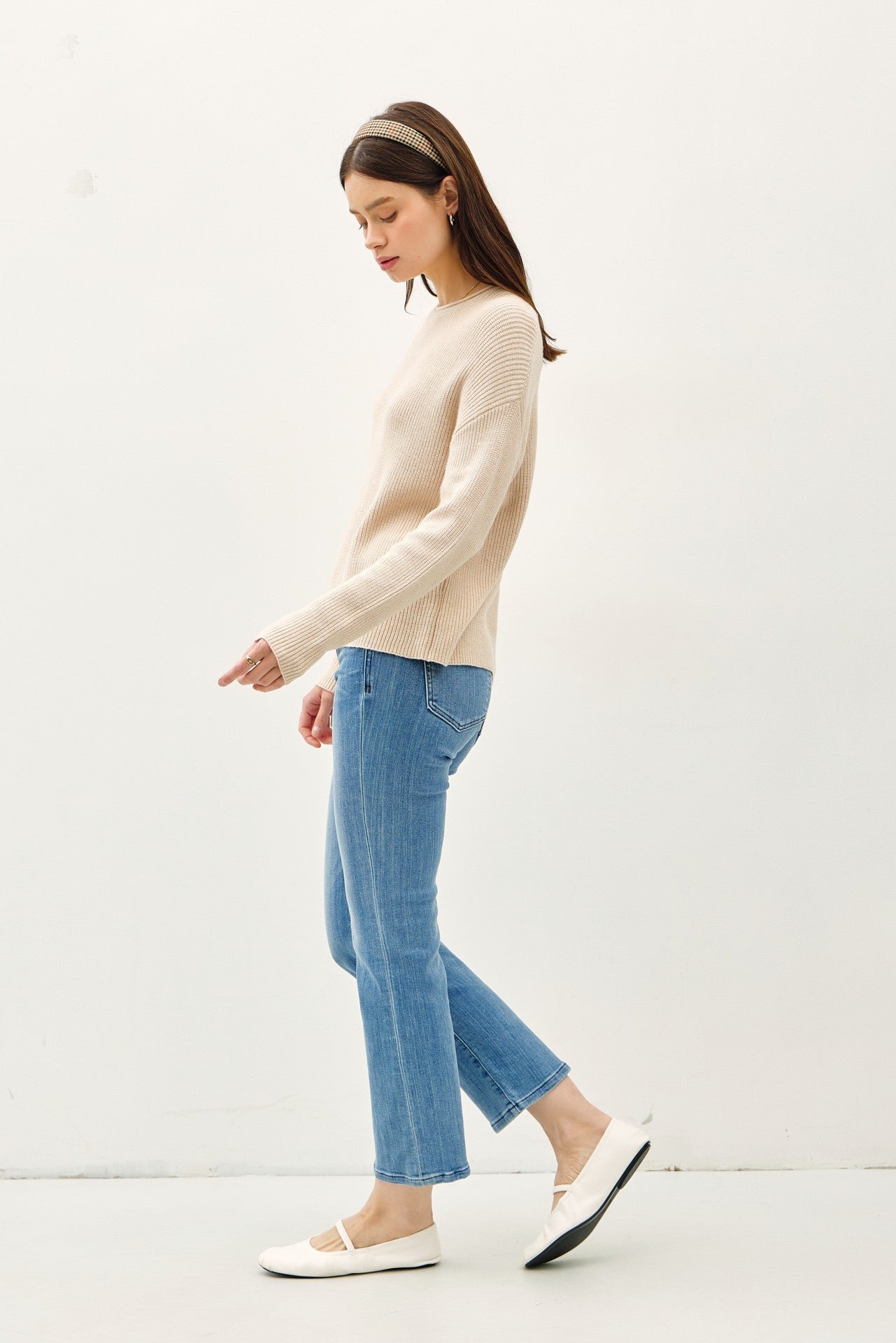 Amelia Waffle Sweater - Image 3