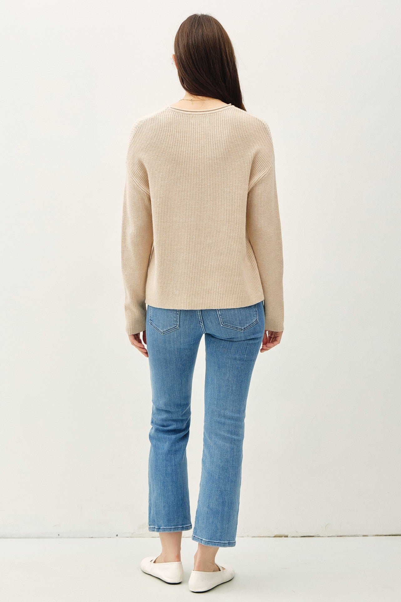 Amelia Waffle Sweater - Image 4