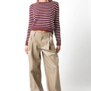 Falling Out Sweater in Burgundy