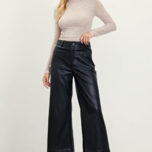 Believe You Can Pleather Pant