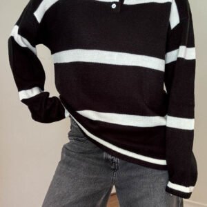 London Evening Collared Sweater