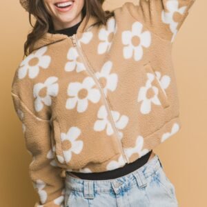 Gift Giving Jacket in Tan