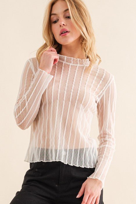 Moving On Sheer Top - Image 2