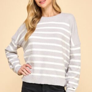 Wonderful Life Sweater in Grey