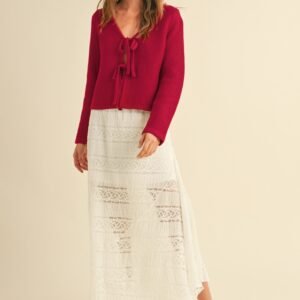 Stagecoach Lace Midi Skirt
