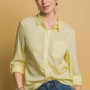 Ocean Button Up in Yellow