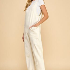 Chasing Sunsets Overall in Ivory