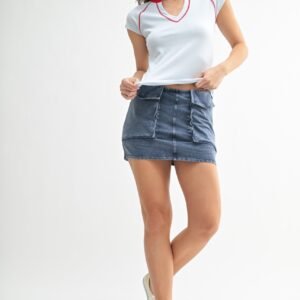 Amanda Tee in Baby Blue