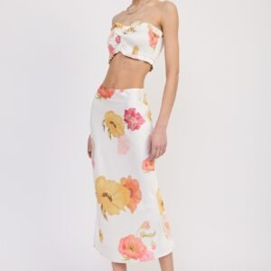Spring Break Forever Midi Skirt