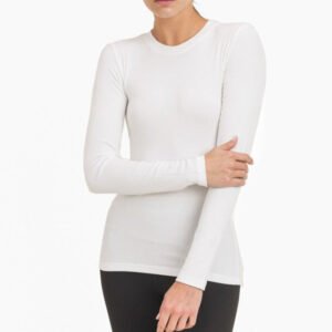 Sharon Long Sleeve in White