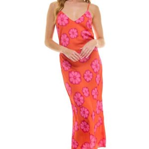 Life Is The Flower Midi Dress