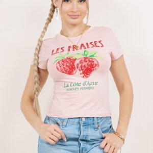Les Fraises Baby Tee