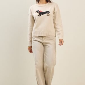 Ginny Bow Dog Sweater