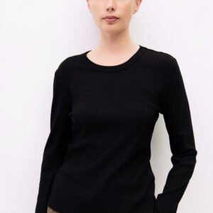 Kathy Long Sleeve in Black