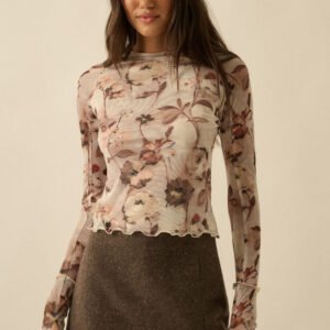 For My Love Mesh Top