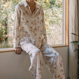 Horse Back Riding Button Up