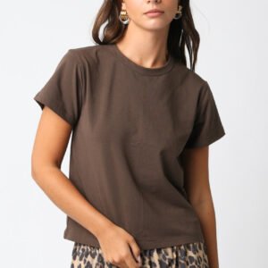 Archie Vintage Tee in Brown