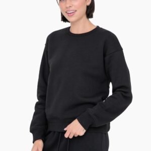 After Dinner Sweatshirt in Black