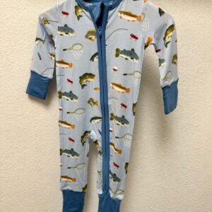 Fishing 2 Way Zipper Romper