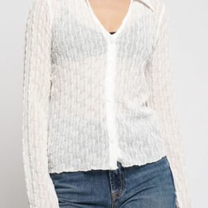 The Next Day Mesh Blouse