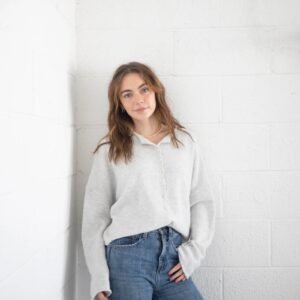 Hug Me Cardigan in Grey